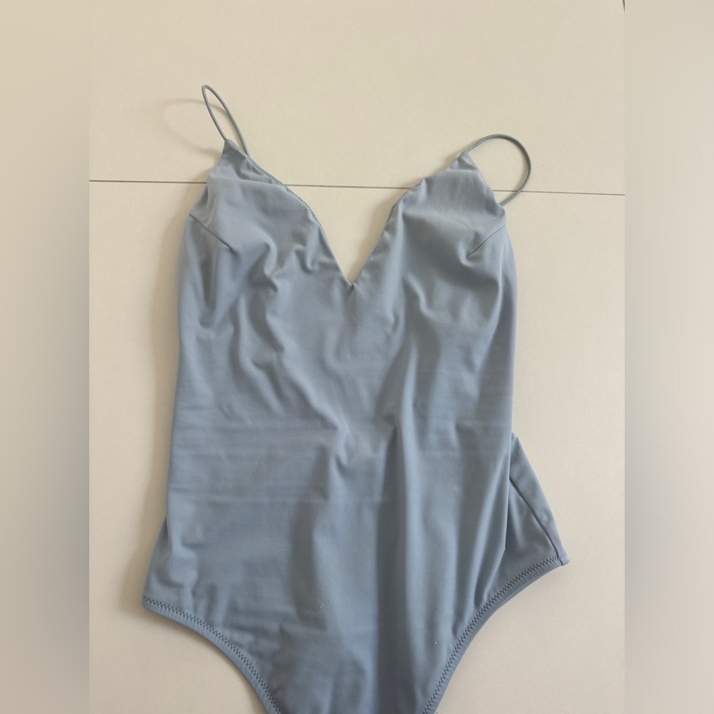Reformation Light Blue Women Swim One Piece - Picture 3 of 4